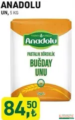 TARIM KREDİ ANADOLU UN 5 KG TARIM KREDİ ANADOLU UN 5 KG